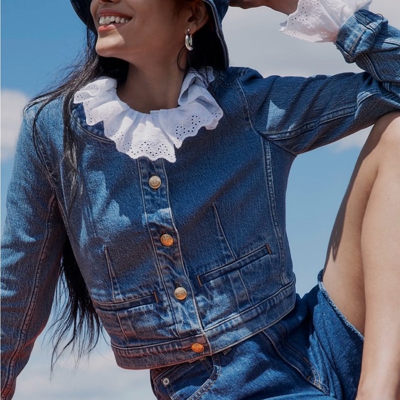 J. Crew Jackets & Blazers - #115 NWT. J. Crew Blue Women's Denim Jean Jacket.